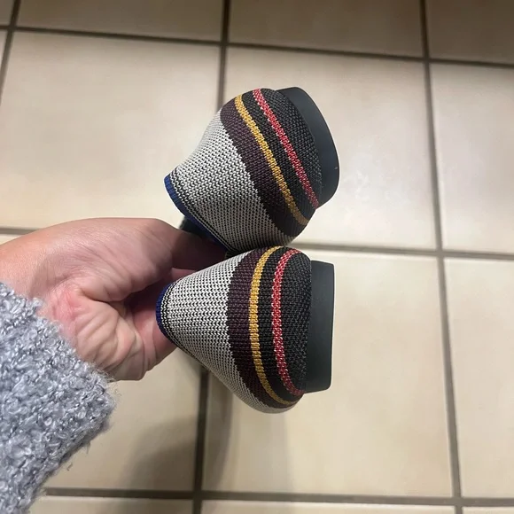 Rothy's The Point Inverse Stripe Flats - Picture 7 of 7